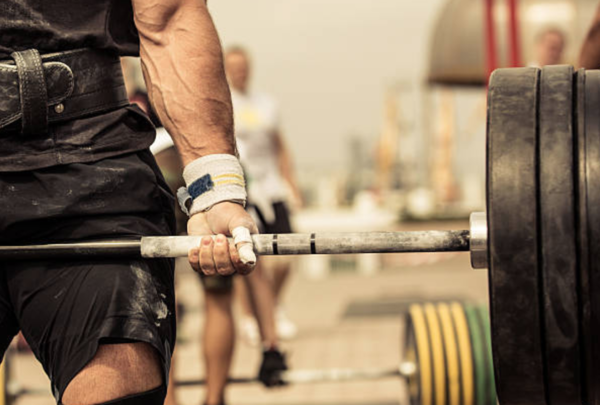 Fuerte Levantar Pesas Levantamiento De Pesas Powerlifting